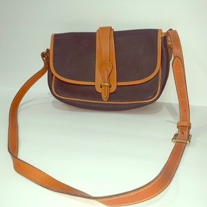 Vintage Dooney and Bourke Shoulder Bag In Navy